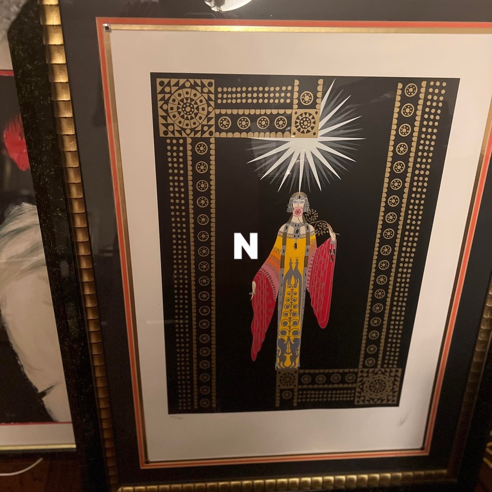 Erte - signed and numbered